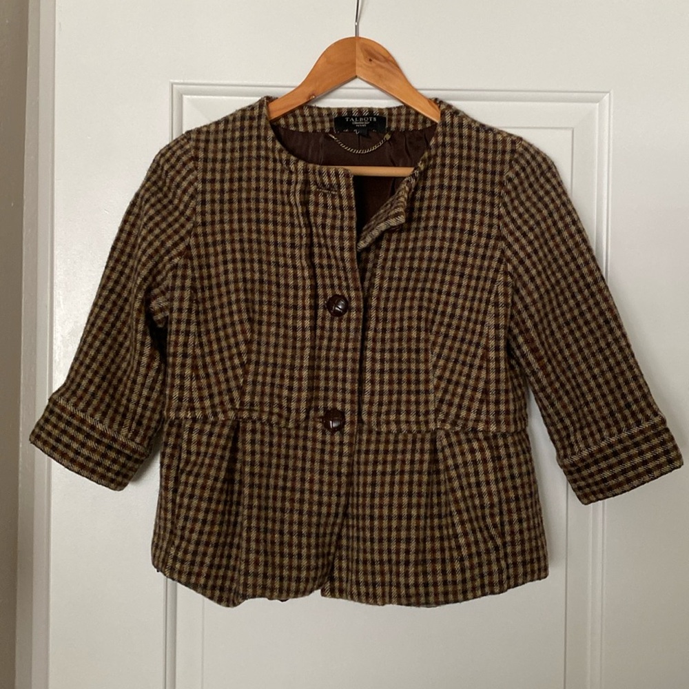 Buttoned Wool Coat